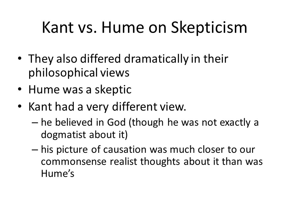 Immanuel Kant: Metaphysics